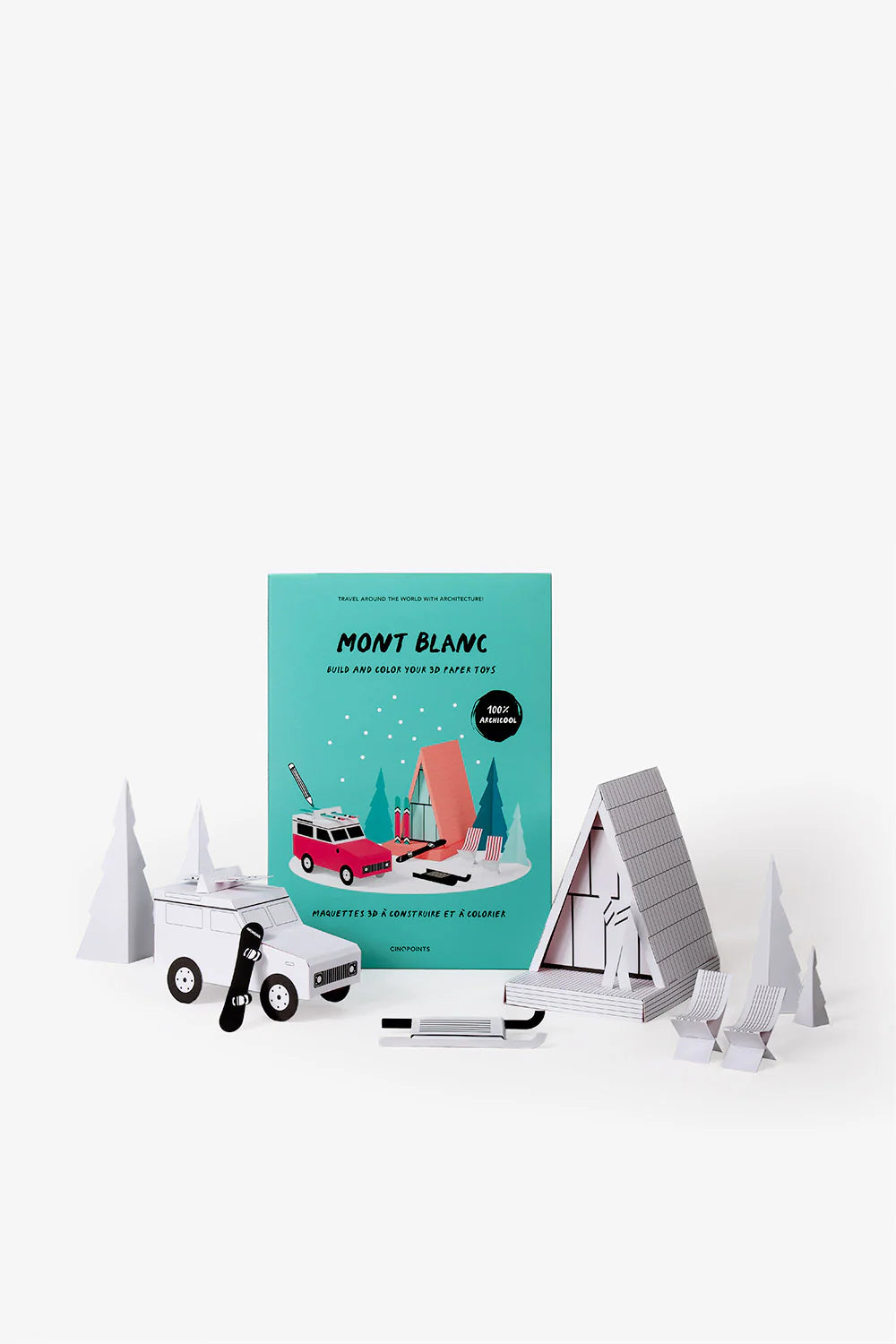 Mont Blanc - Kit de construction DIY - Cinq Points