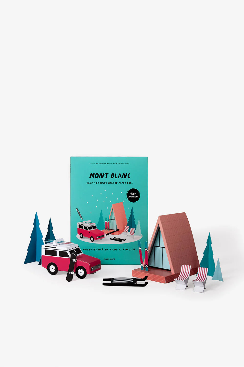 Mont Blanc - Kit de construction DIY - Cinq Points