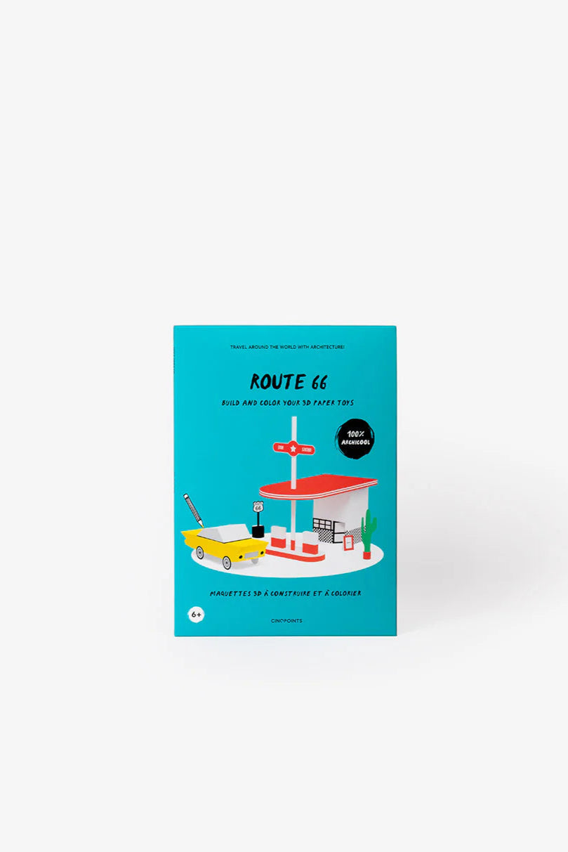 Route 66 - Kit de construction DIY - Cinq Points