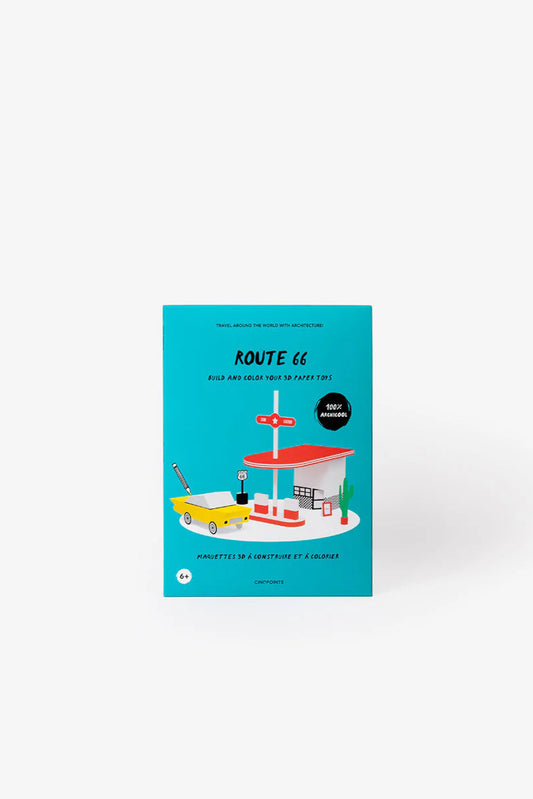 Route 66 - Kit de construction DIY - Cinq Points