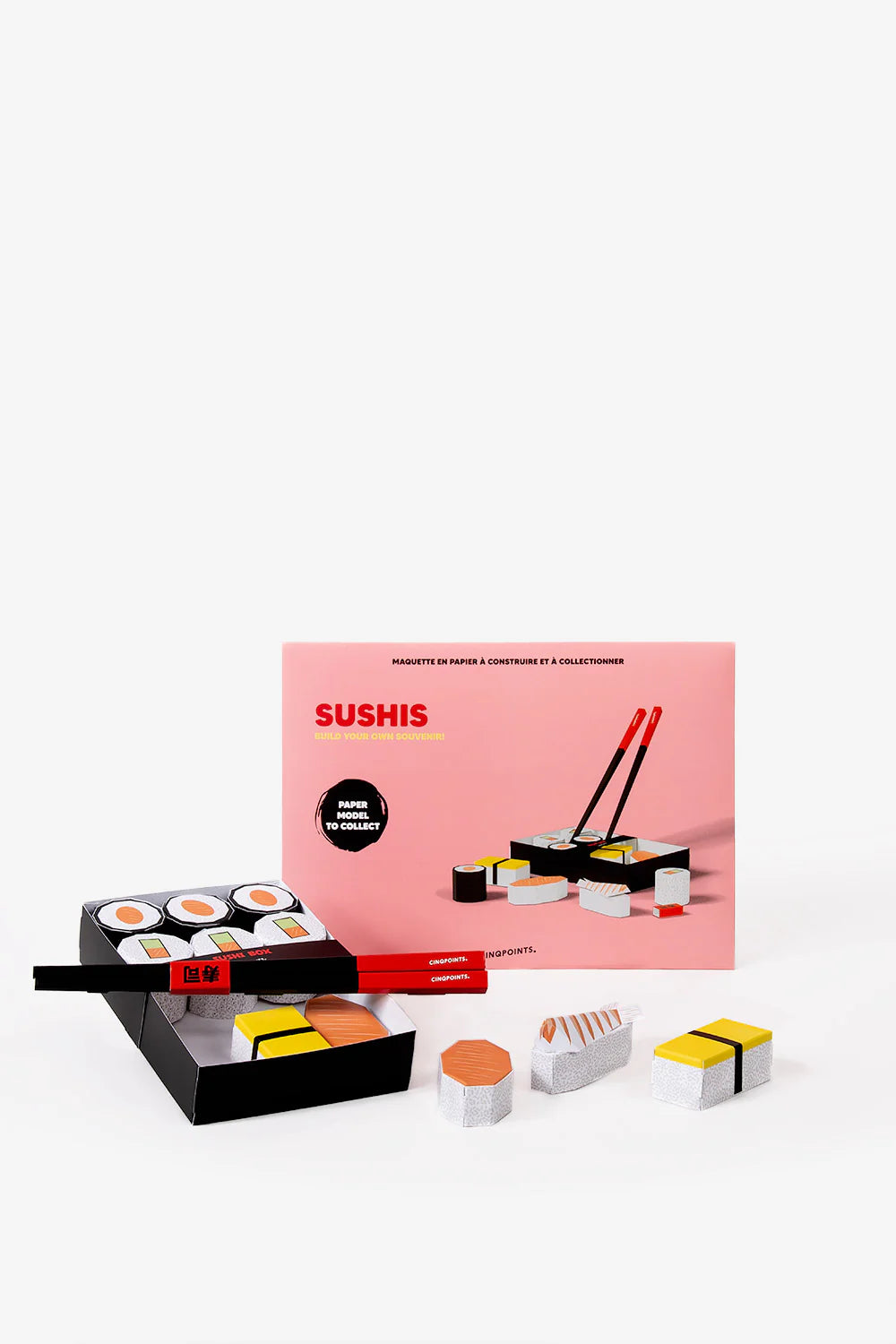 Sushis - Kit de construction DIY - Cinq Points