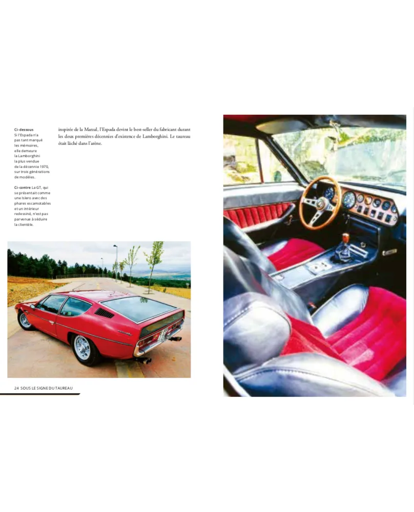 L'Histoire de Lamborghini - Livre Little Book of Place des victoiresi