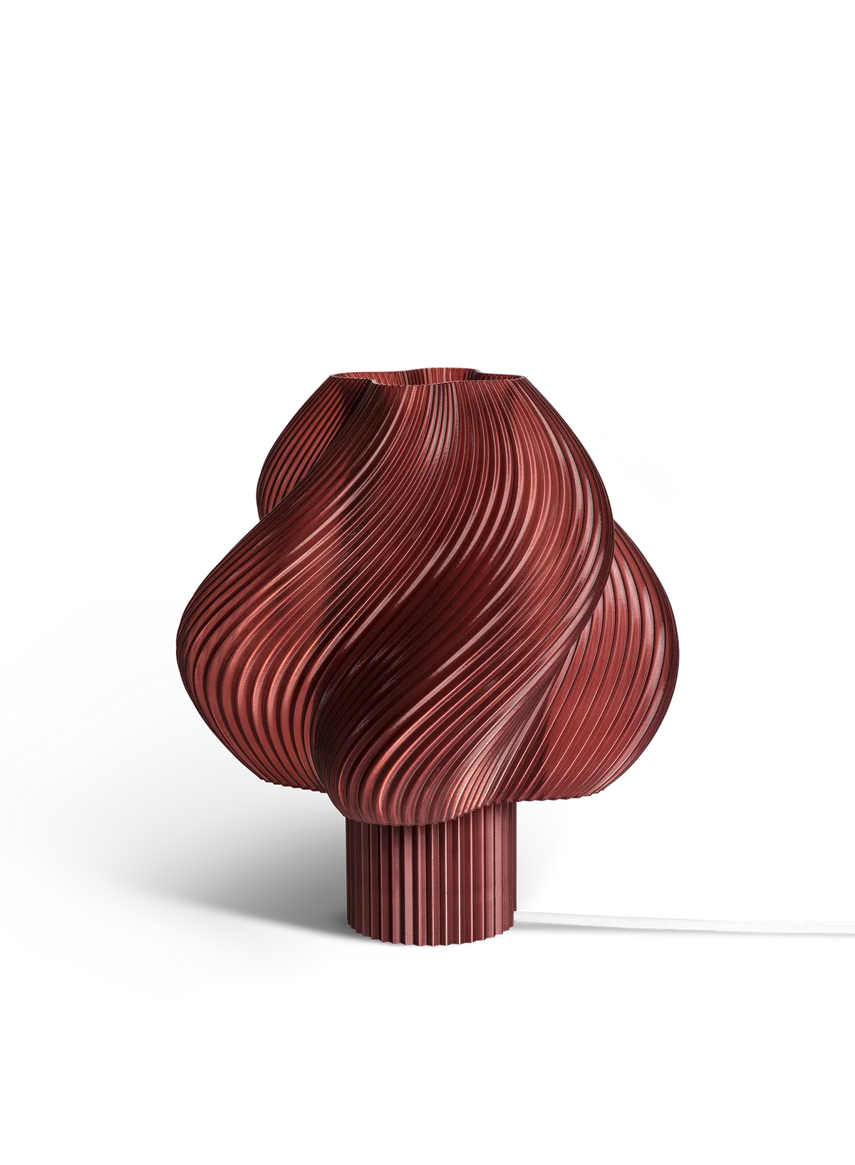 Lampe de table Soft Serve Cherry de Crème Atelier