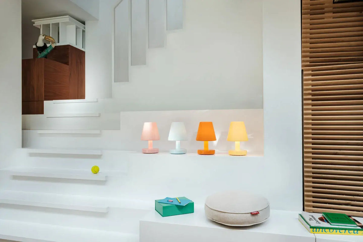 Lampes Edison The Ambiance Fatboy en plusieurs couleurs dans un intérieur