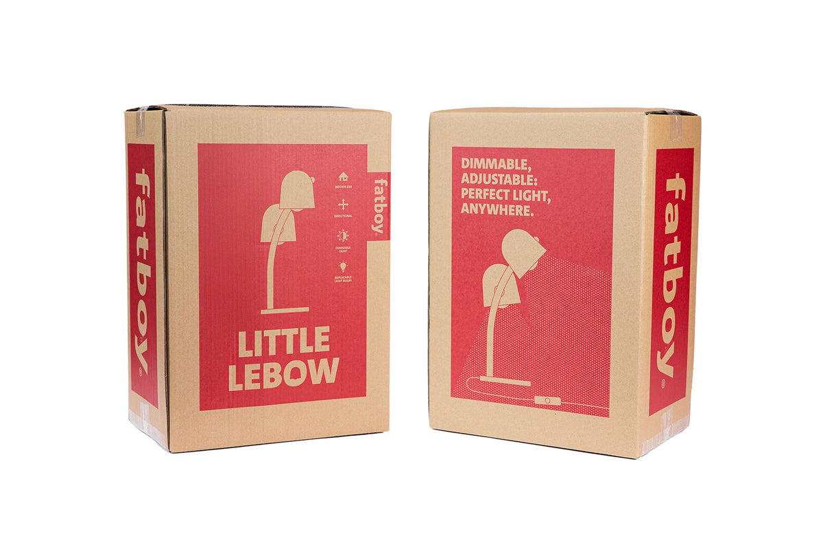 Emballage de la lampe Little Lebow Fatboy