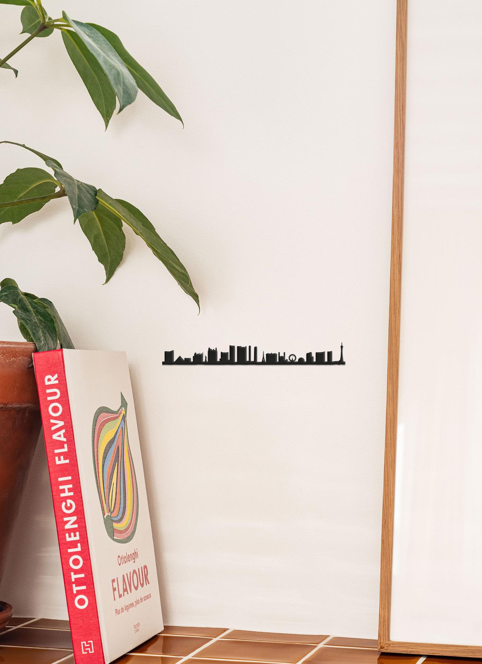 Silhouette acier noir de Las Vegas Mini - 19 cm The Line