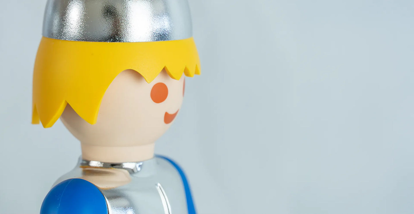 Chevalier Bleu - Playmobil 25 cm