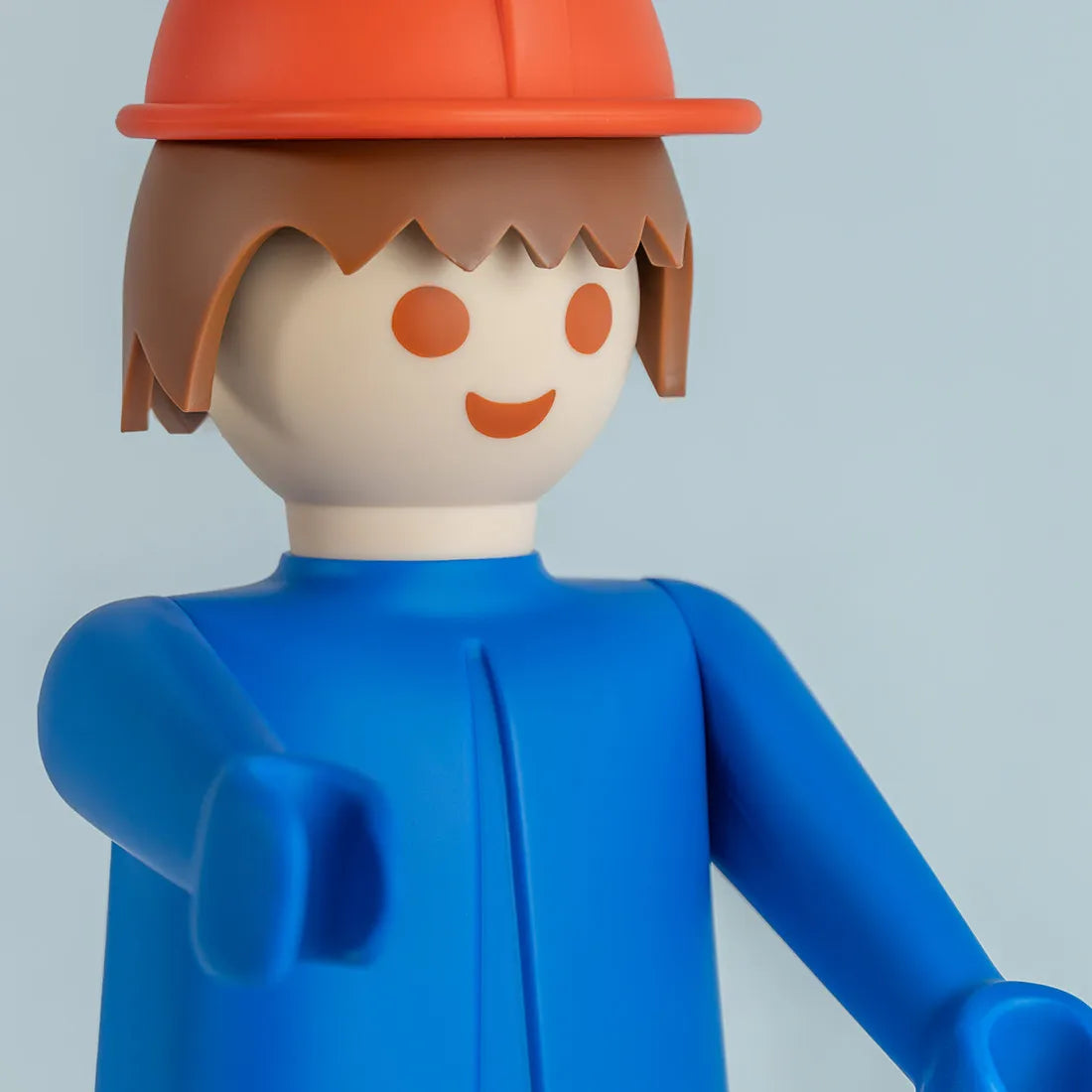 Figurine L'ouvrier Bleu 24 cm - Playmobil x Leblon Delienne