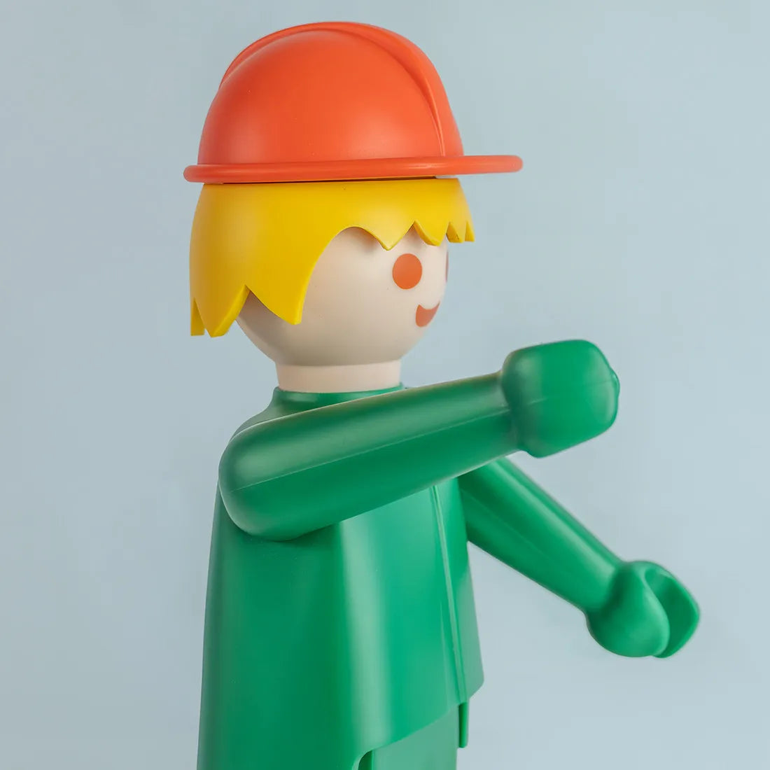 Figurine L'ouvrier Vert 24 cm - Playmobil x Leblon Delienne