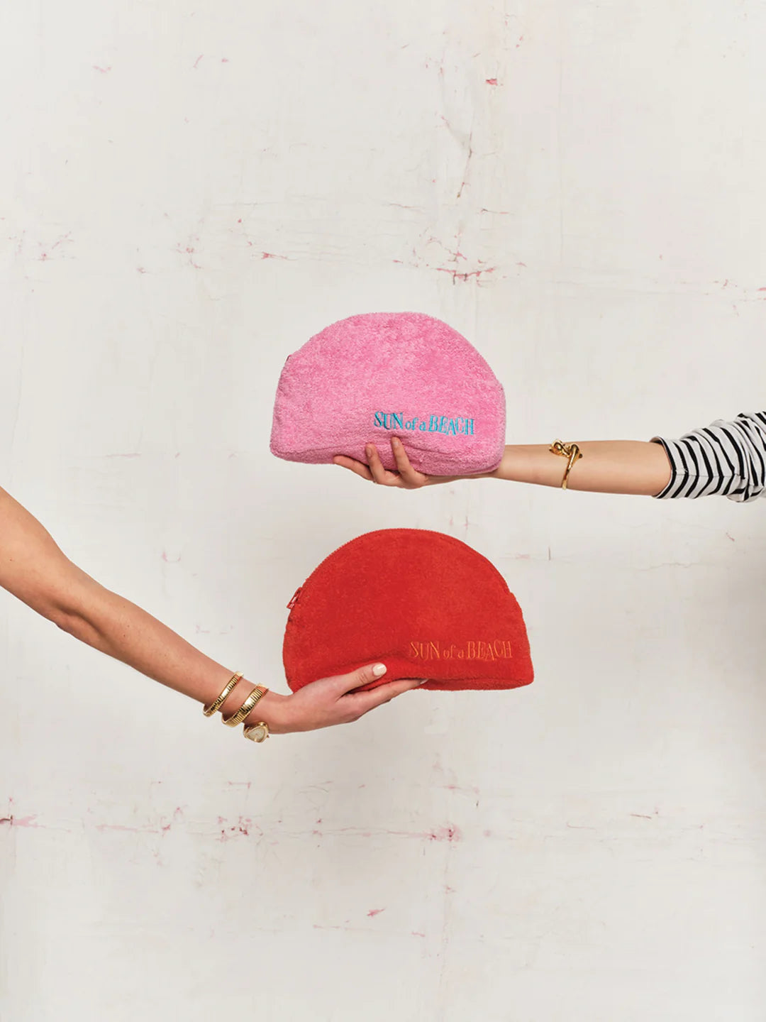 Pochette Pouch Luna Imperméable Bubblegum et Orange - Sun ohf a Beach