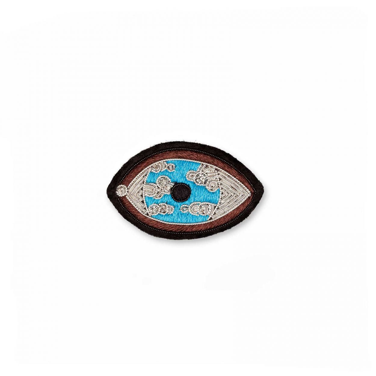 Oeil - Broche Brodée Main - Macon&Lesquoy