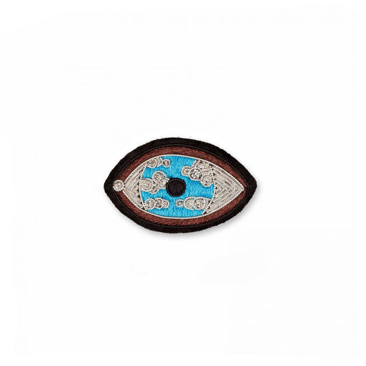 Oeil - Broche Brodée Main - Macon&Lesquoy