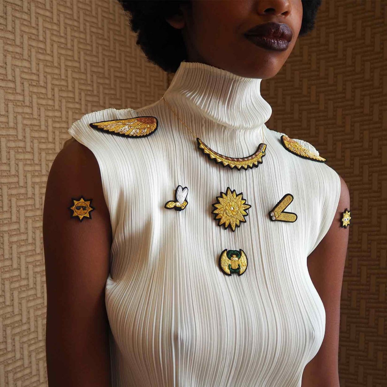 Soleil Ré - Écussons Brodés Main - Macon&Lesquoy