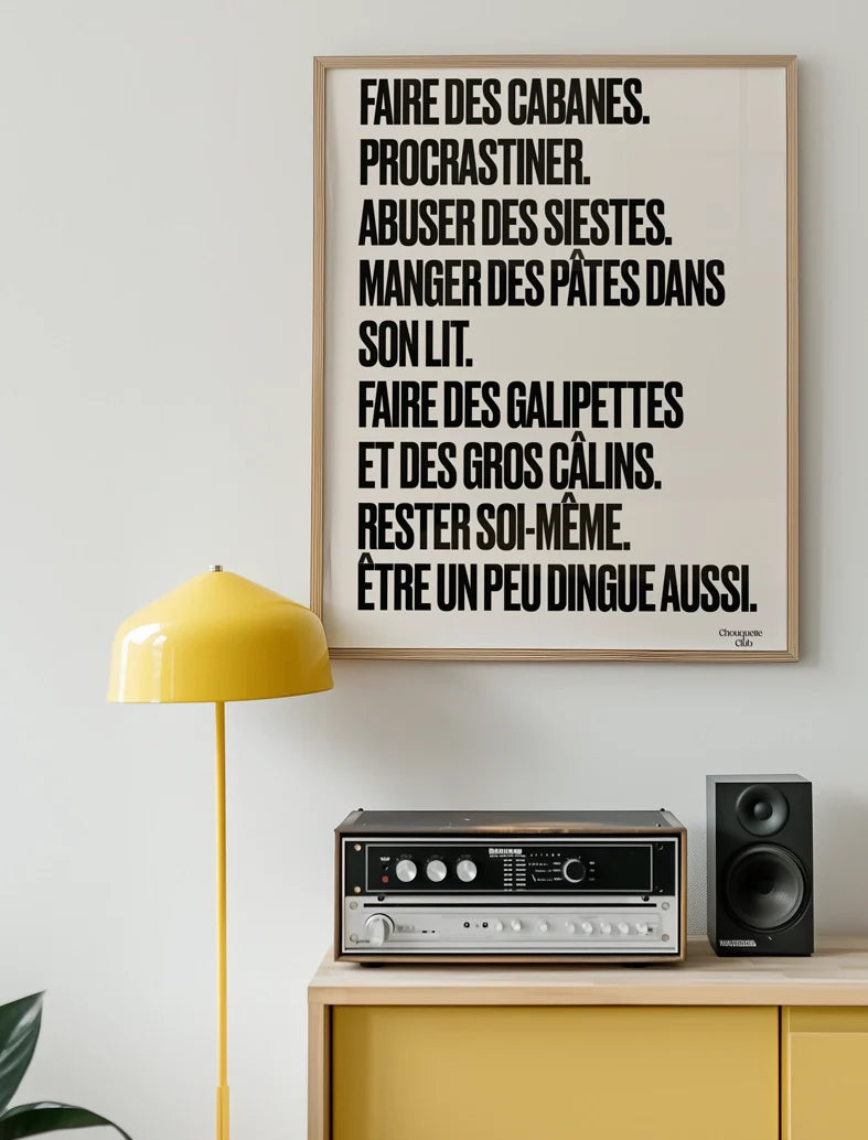 Faire des Cabanes - Mantra #1 - Chouquette Club