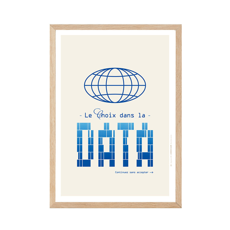 Le Choix Dans La Data - Affiche A3 - Gaspard De Lalune