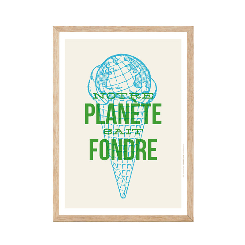 Notre Planète - Affiche A3 - Gaspard De Lalune