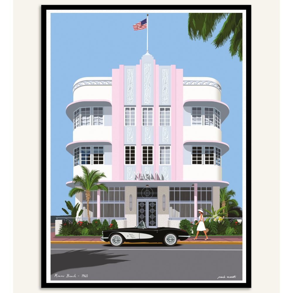 Miami - Collection Paulo Mariotti - 56 x 76 cm - Image Republic