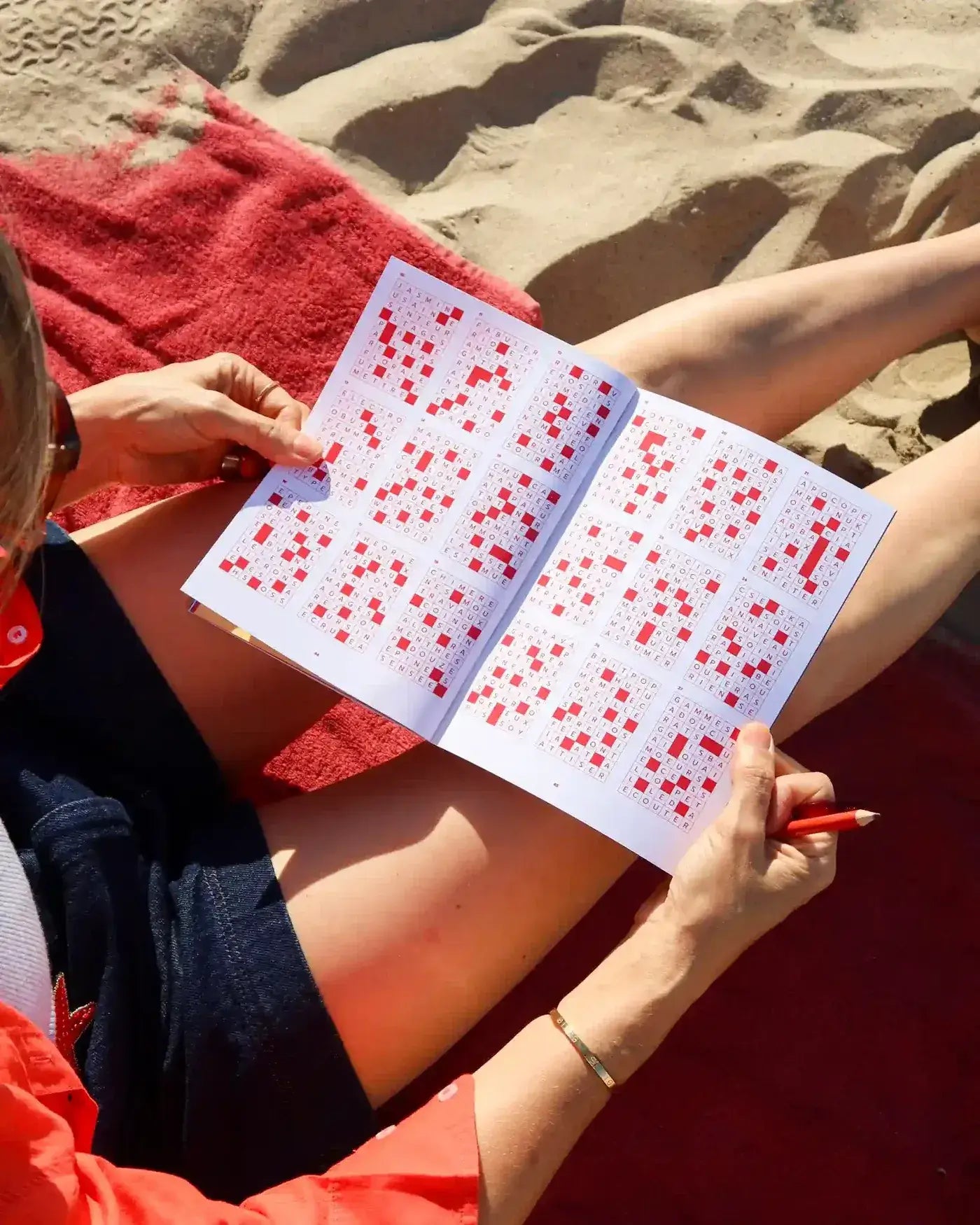 Mots Fléchés Grillé Plage niveau Chaud pour profiter des vacances