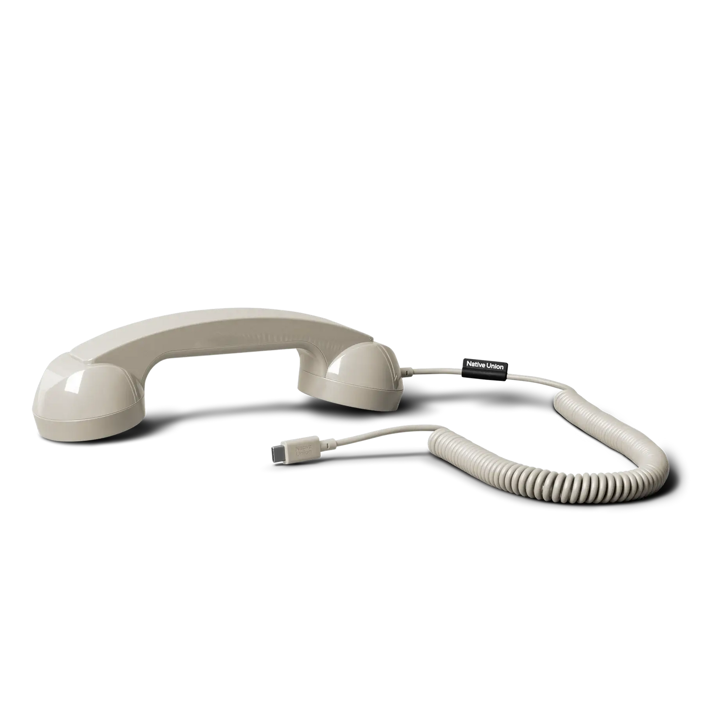 Combiné de téléphone Pop Phone Gris Grès de chez Native Union