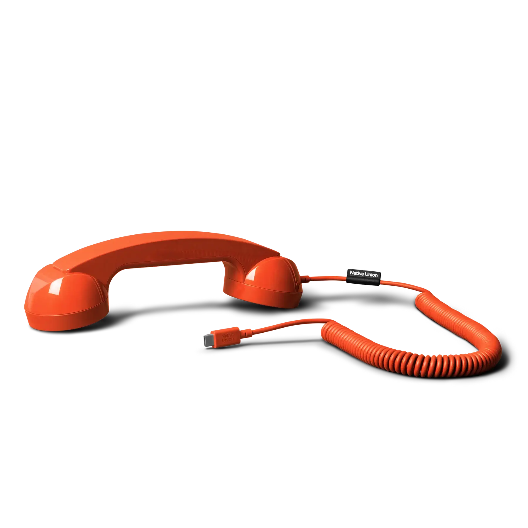 Combiné de téléphone Pop Phone Rouge Alarme de chez Native Union