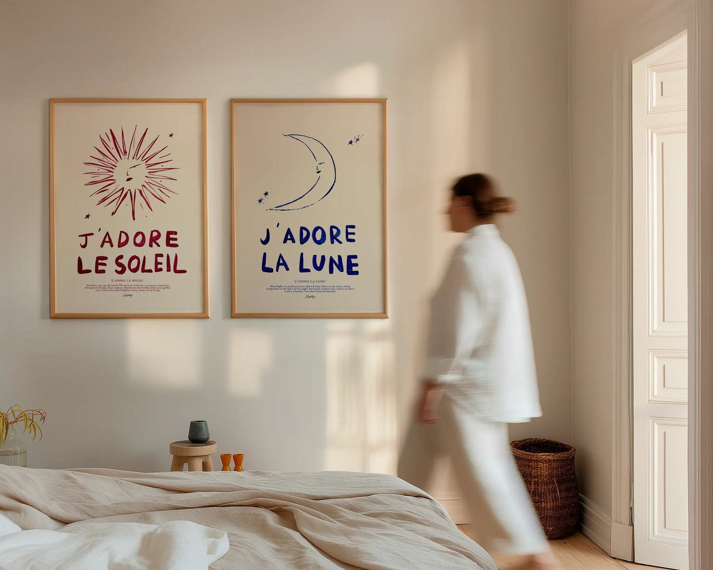 J'adore La Lune - Affiche - Nephtys