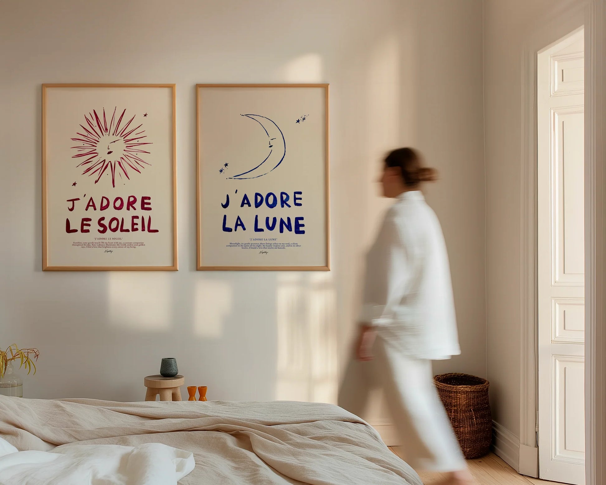 J'adore La Lune - Affiche - Nephtys