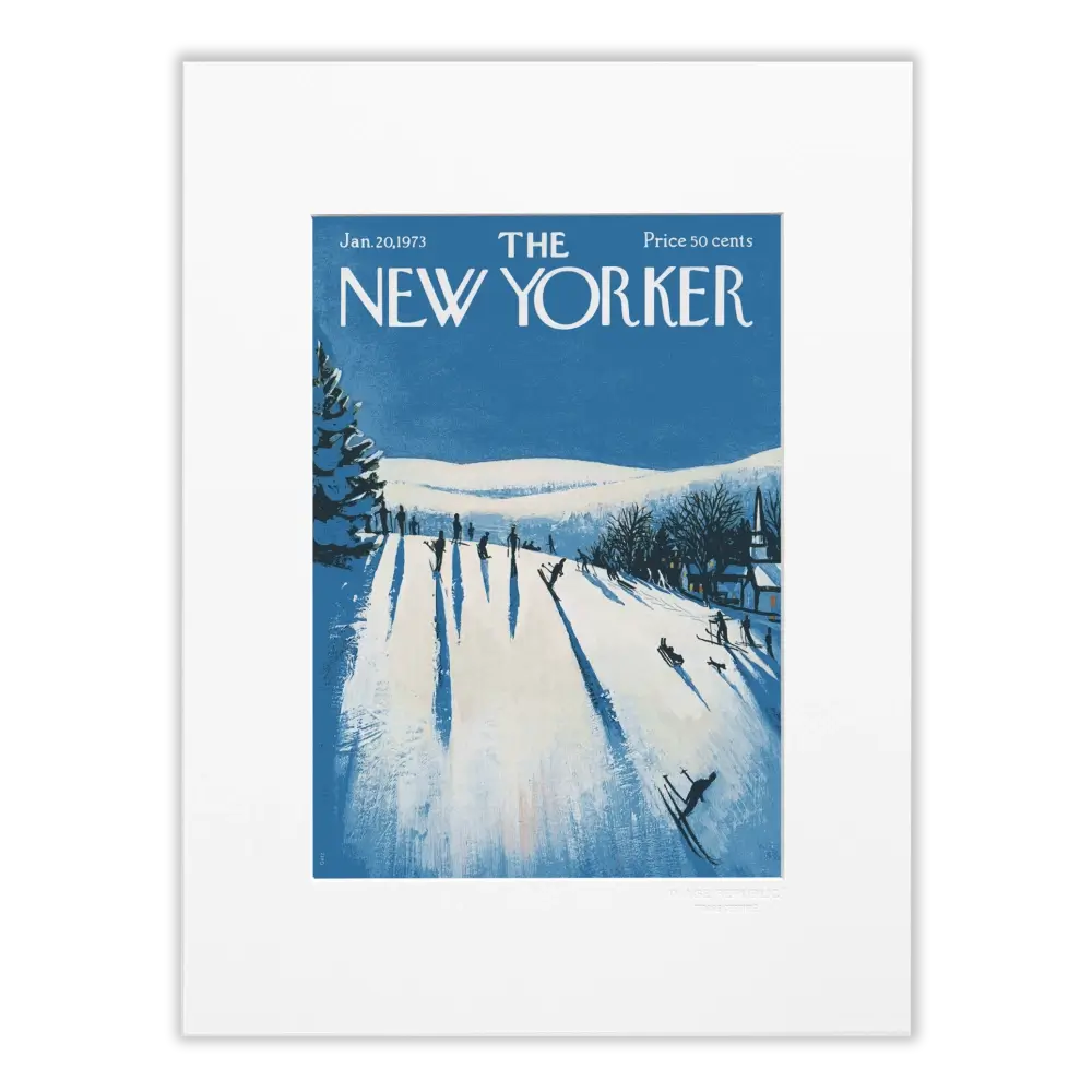 "Make Their Way" affiche 30x40 cm avec passe-partout