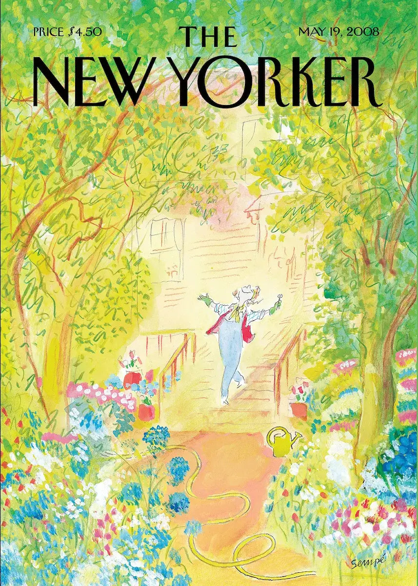Affiche Sempé pour le New Yorker - Springtime