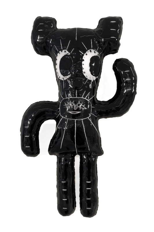Ours  Jobe Bas Kosters Sunshine Noir brillant à motifs
