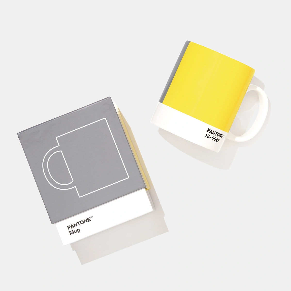 Ultimate Gray + Illuminating - Mug Pantone