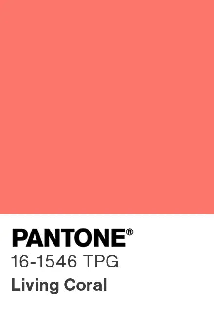 Living Coral - Porte-clés Pantone