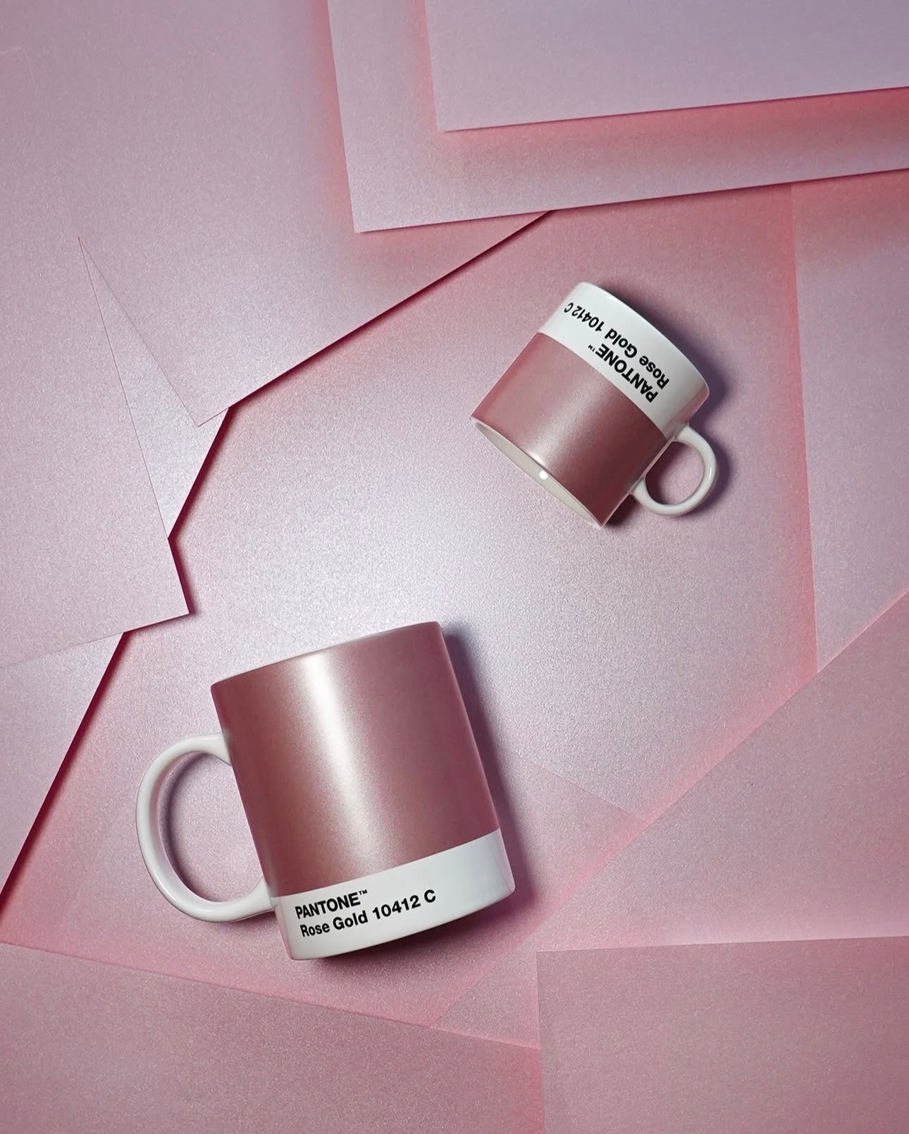Rose Gold - Tasse à Expresso et Mug Pantone