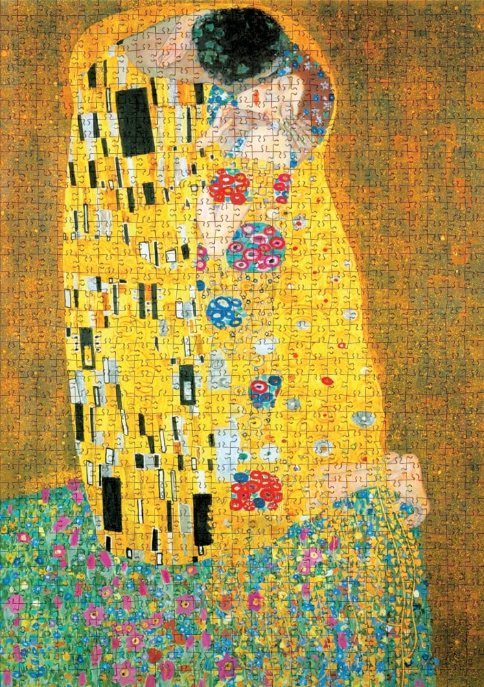 Klimt - Le Baiser puzzle 1000 pièces - Piatnik