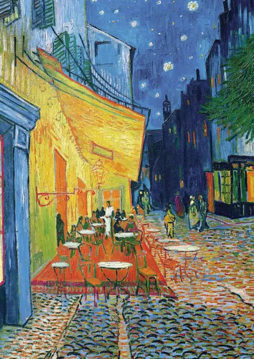 "Le café le soir" de Van Gogh