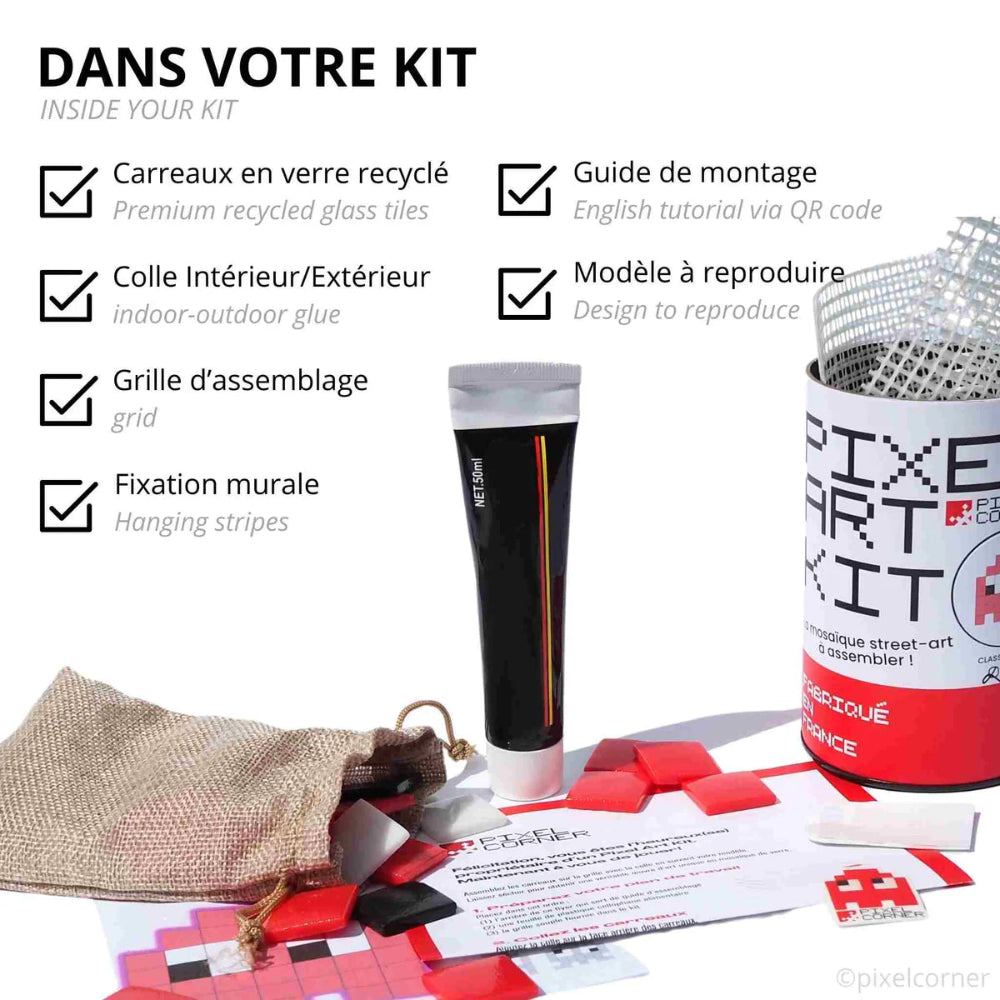 Kit de mosaïque Tiny Pixel Art Kit de mosaïque Tiny Pixel Art