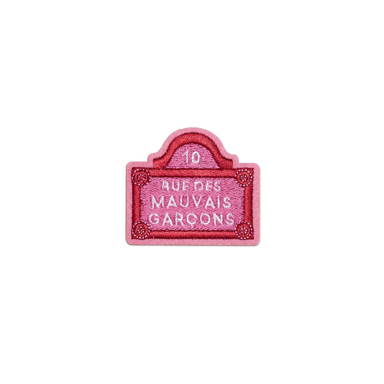 Plaque Mauvais Garçons - Ecusson Brodés Main - Macon&Lesquoy