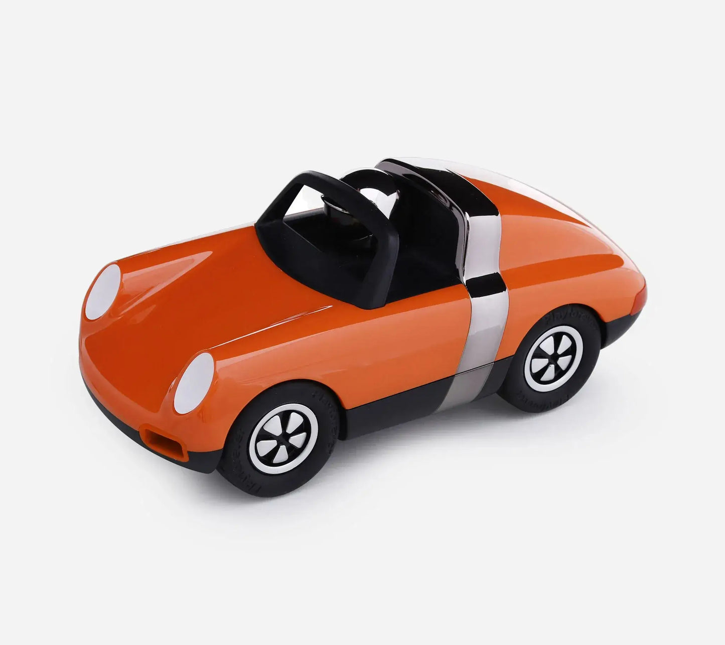 Voiture miniature Playforever Luft Biba orange inspirée des sportives vintage