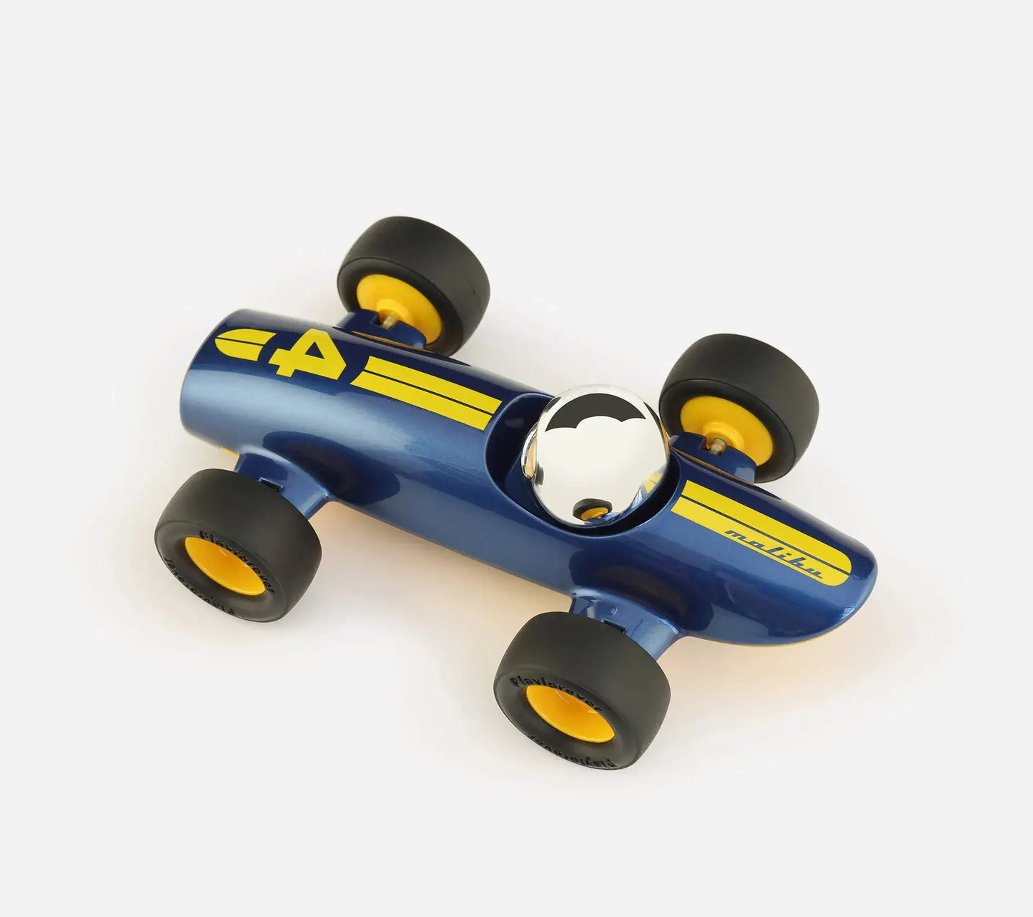 Voiture miniature de course Playforever Malibu Lucas vue de trois-quarts