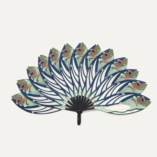 Éventail en Cuir Thons de chez Pubumésu