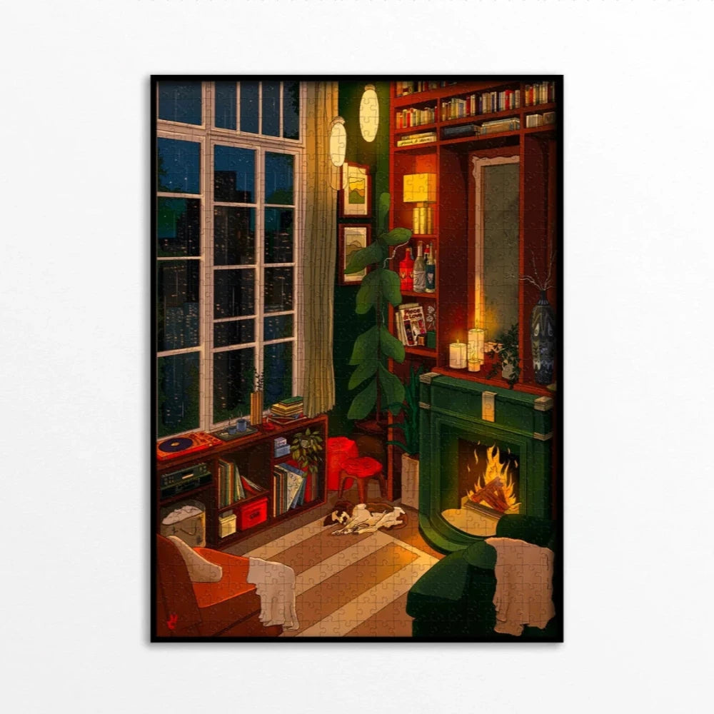 Puzzle 00h10 Piece and Love 1000 pièces illustration Marie Chevalier