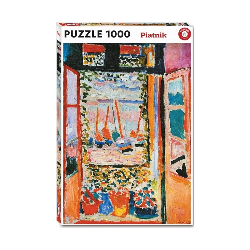 Matisse - Fenêtre Ouverte puzzle 1000 pièces - Piatnik