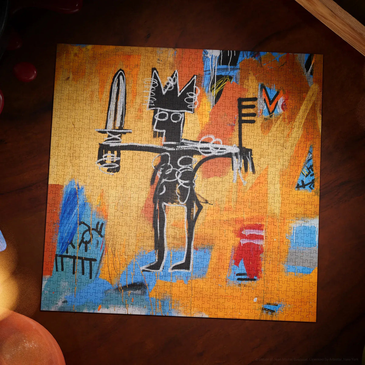 Puzzle Basquiat terminé