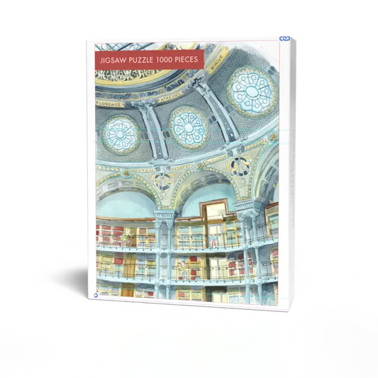 Boite du puzzle Claire Morel Fatio : Perdus dans les livres