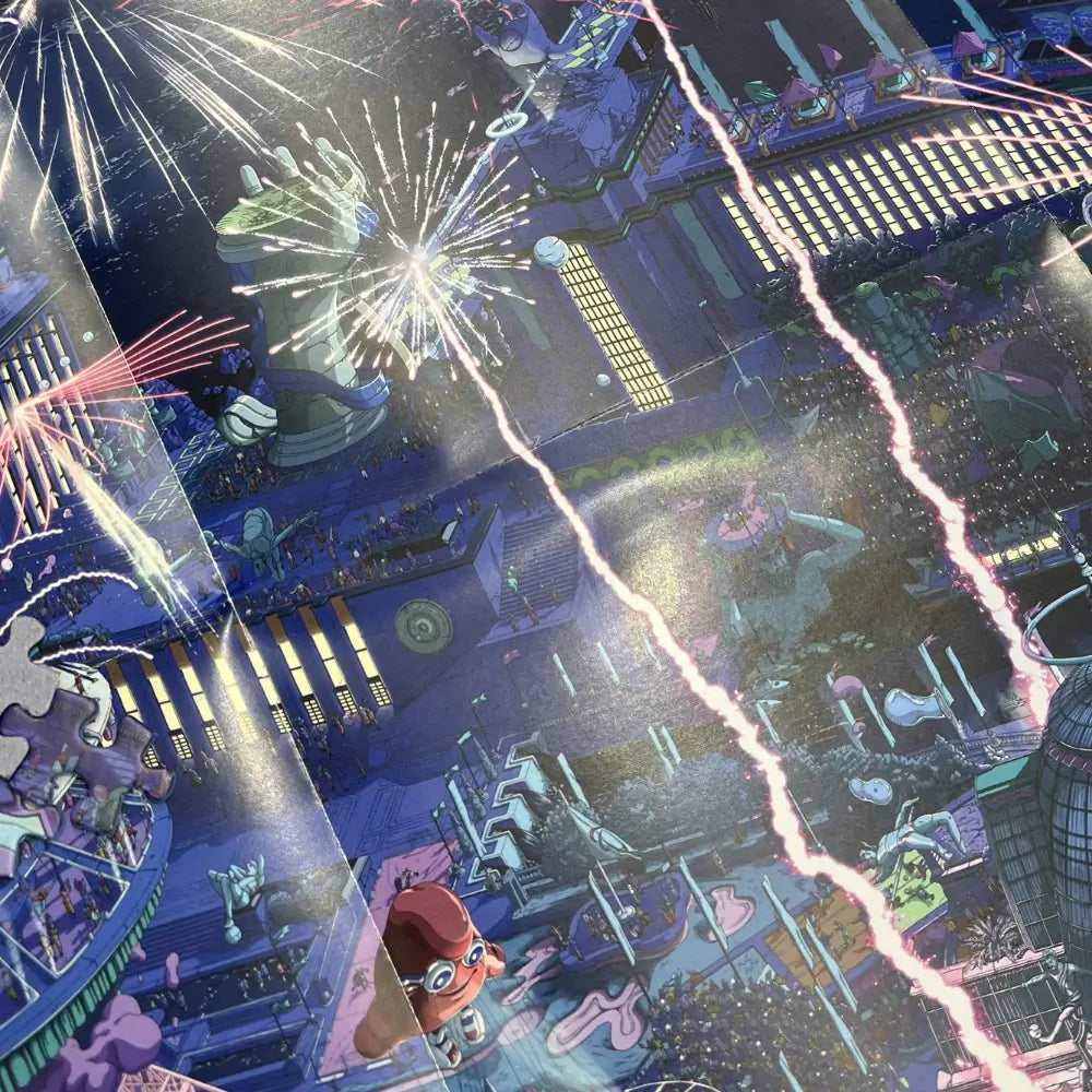 Illustration détaillée du Puzzle JO Paris 2024
