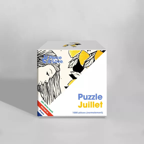 Boîte du puzzle Juillet Piece and Love x été 81 