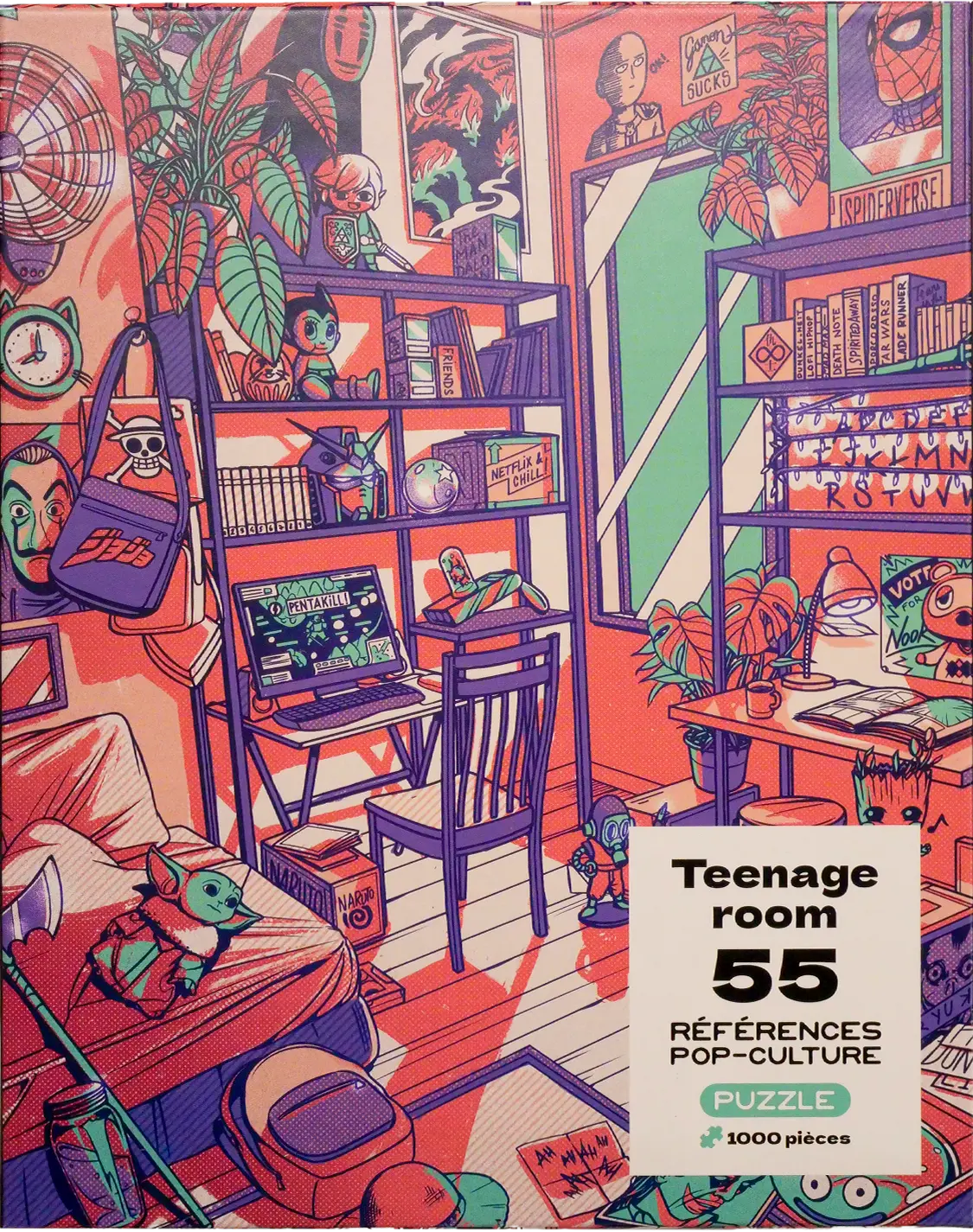 Teenage Room 1000 pièces - Puzzle Paiheme Studio
