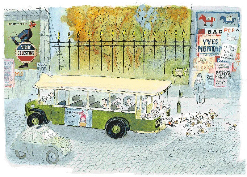 Puzzle Sempé Ligne 66, 1000 pièces - Image Republic