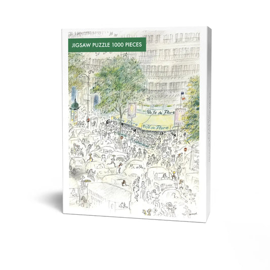 Boîte du puzzle Sempé Flore 1000 pièces édité par Image Republic