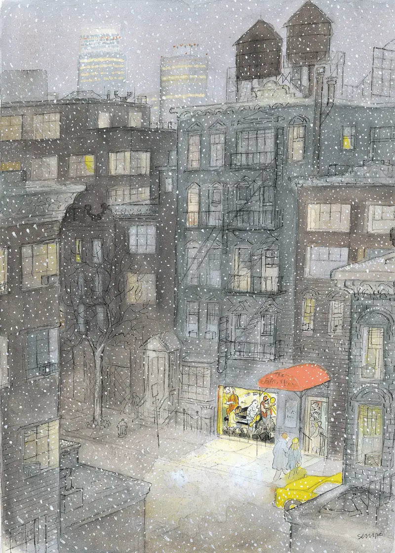 Illustration du puzzle Jazz de Sempé édité par Image Republic