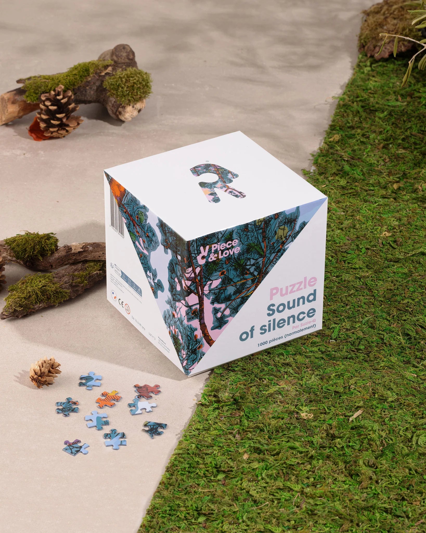 Boîte du puzzle Sound Of Silence  Piece and Love x Suzie Q 